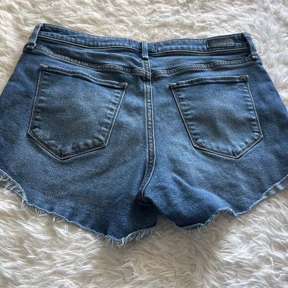 Abercrombie & Fitch Harper Low Rise Denim Cutoff Shorts Size 0 - Picture 3 of 3